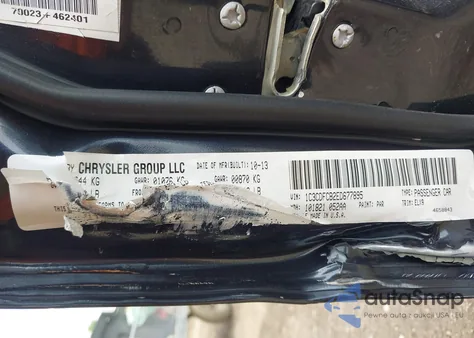 2014 Dodge Dart Limited z USA, uszkodzony, nr VIN 1C3CDFCB2ED677895